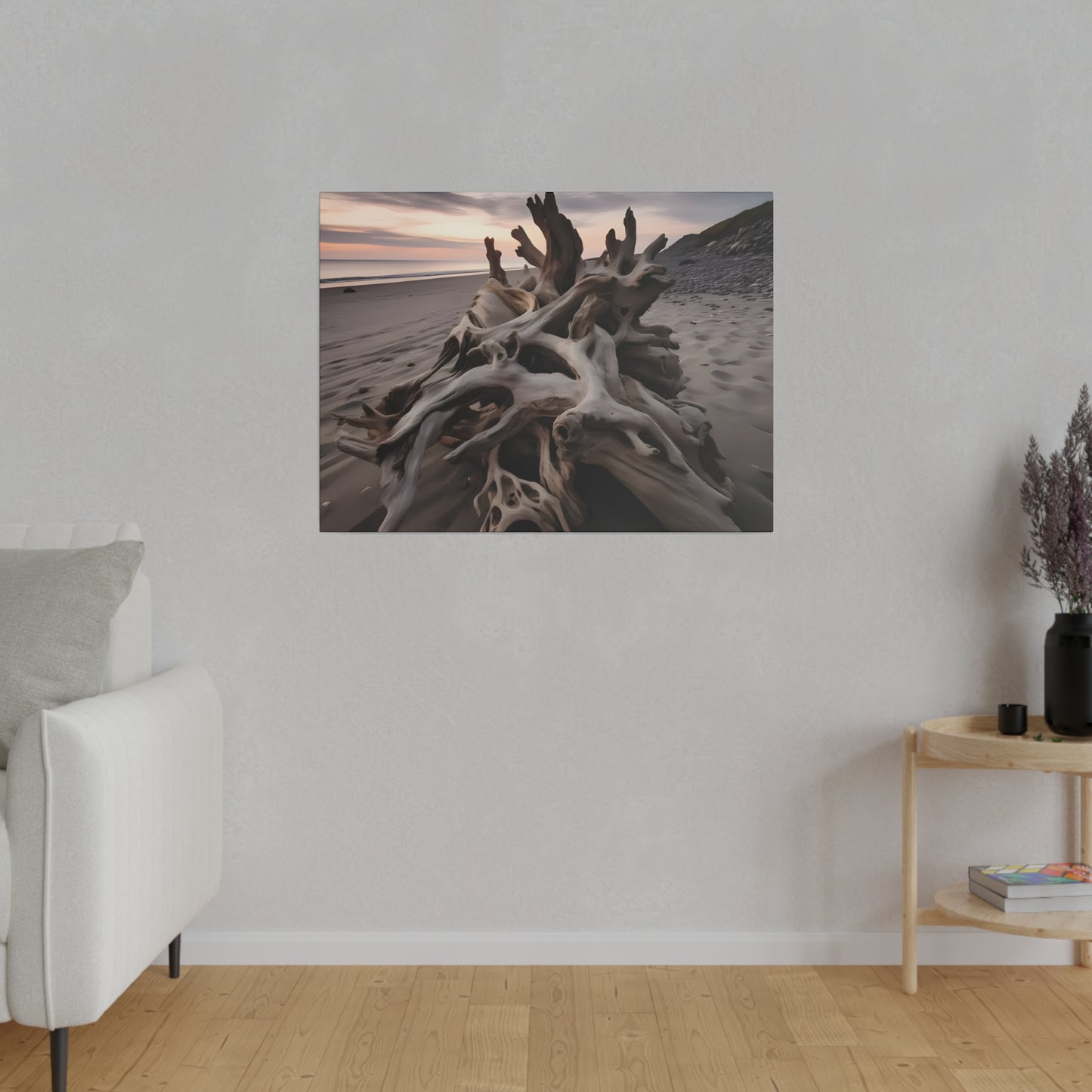 Drift Wood Matte Canvas, Stretched, 0.75" pn013