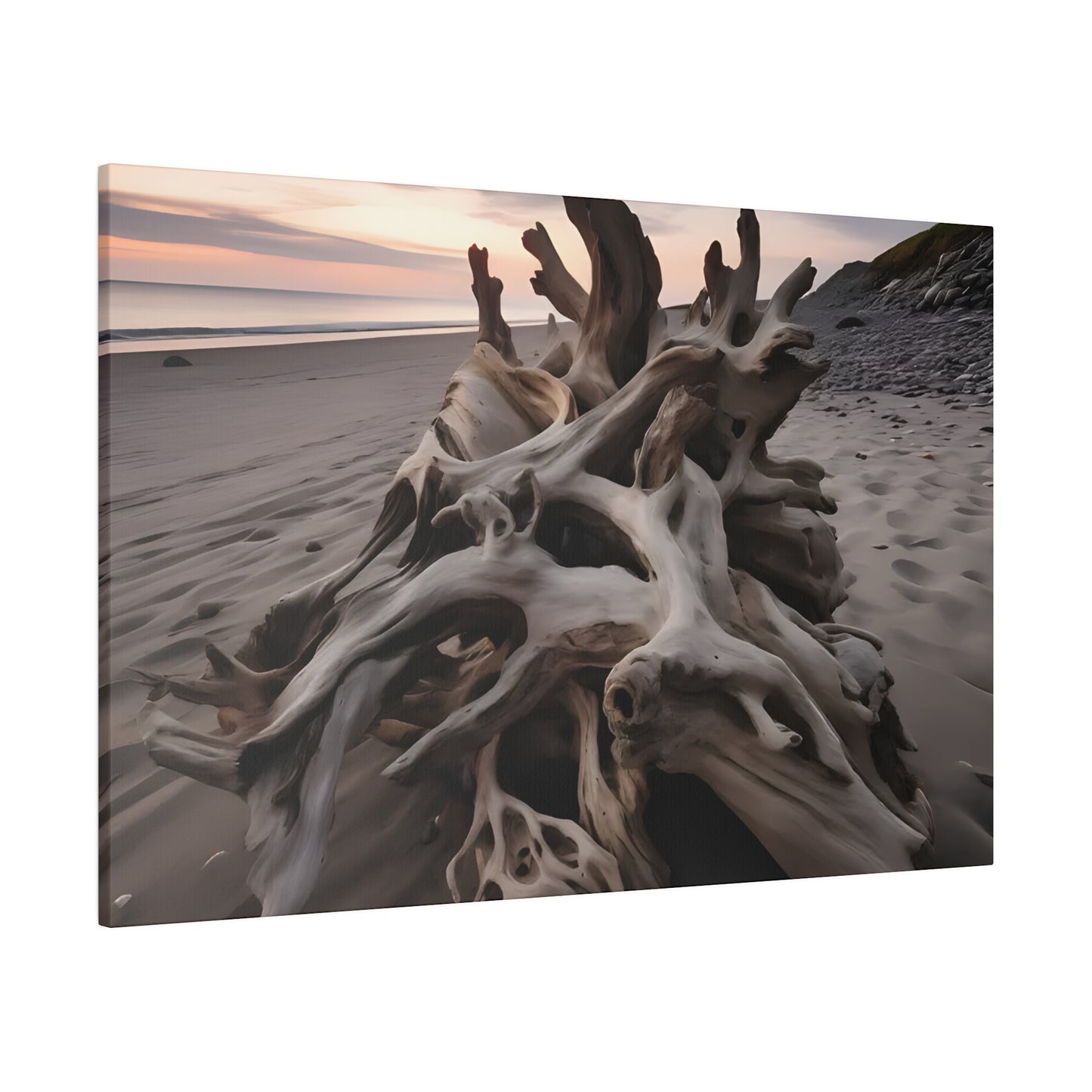 Drift Wood Matte Canvas, Stretched, 0.75" pn013