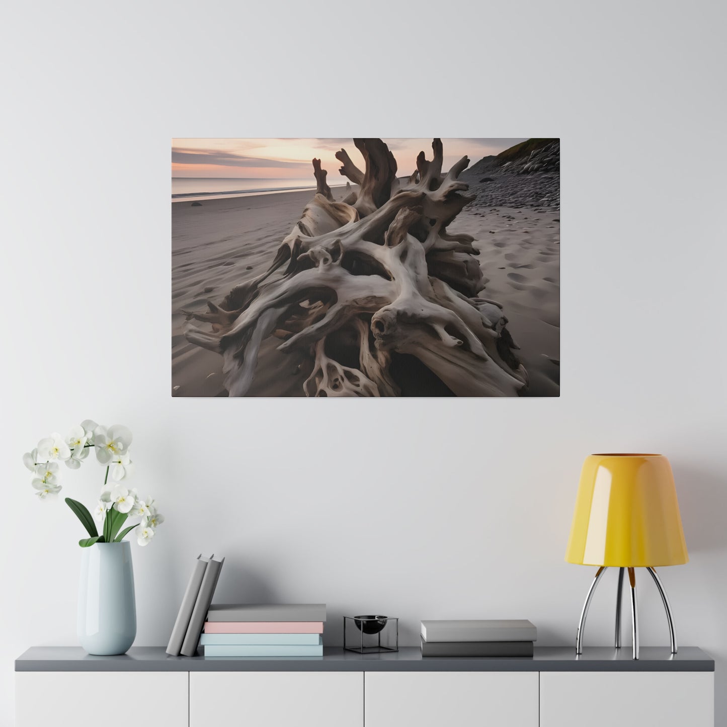 Drift Wood Matte Canvas, Stretched, 0.75" pn013