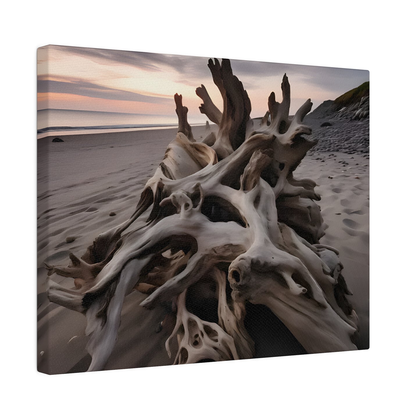 Drift Wood Matte Canvas, Stretched, 0.75" pn013