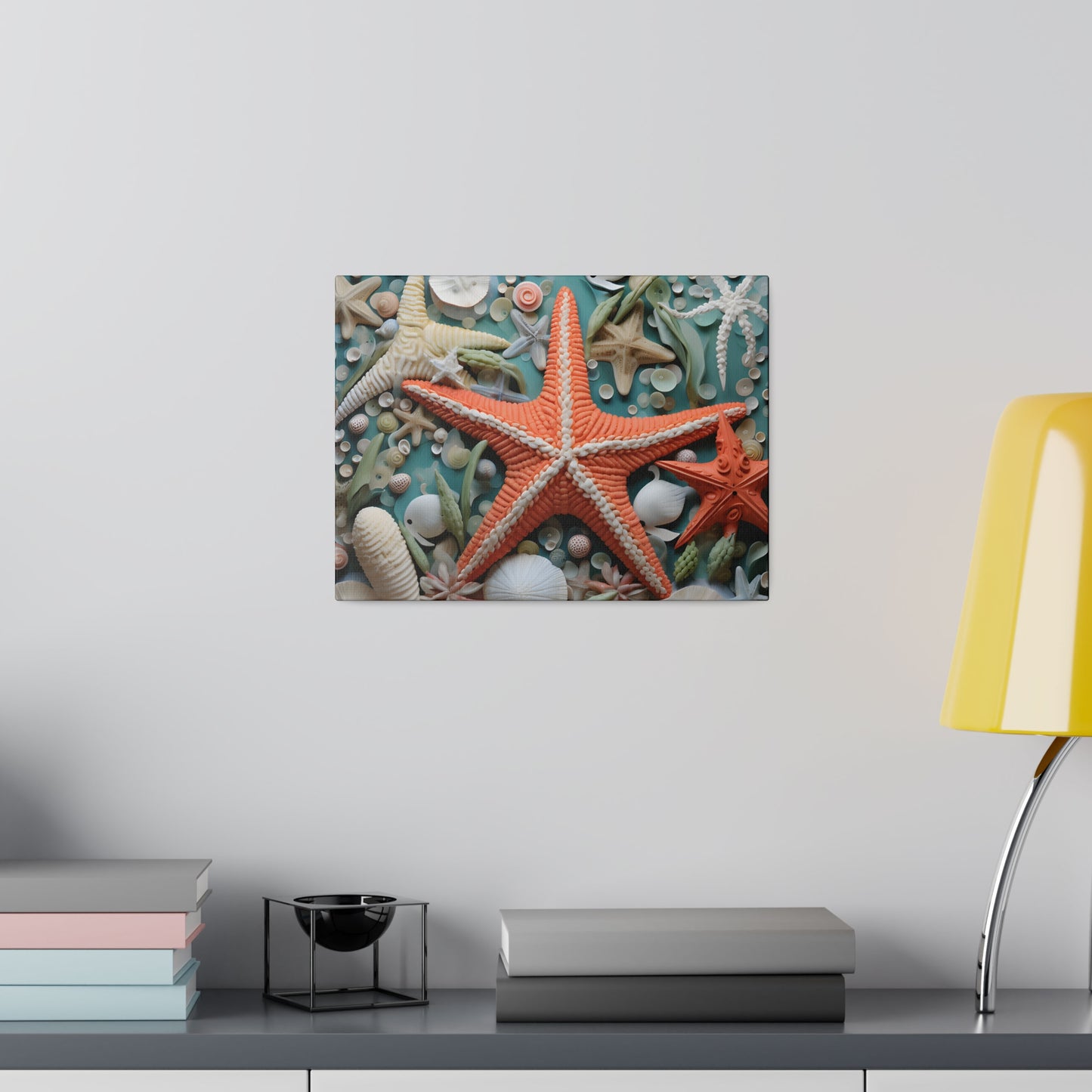 Starfish Matte Canvas, Stretched, 0.75" pn006