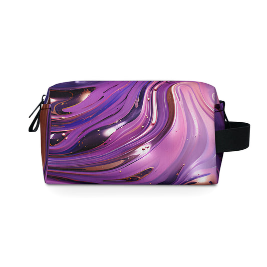 Pink and Purple Swirl Toiletry Bag