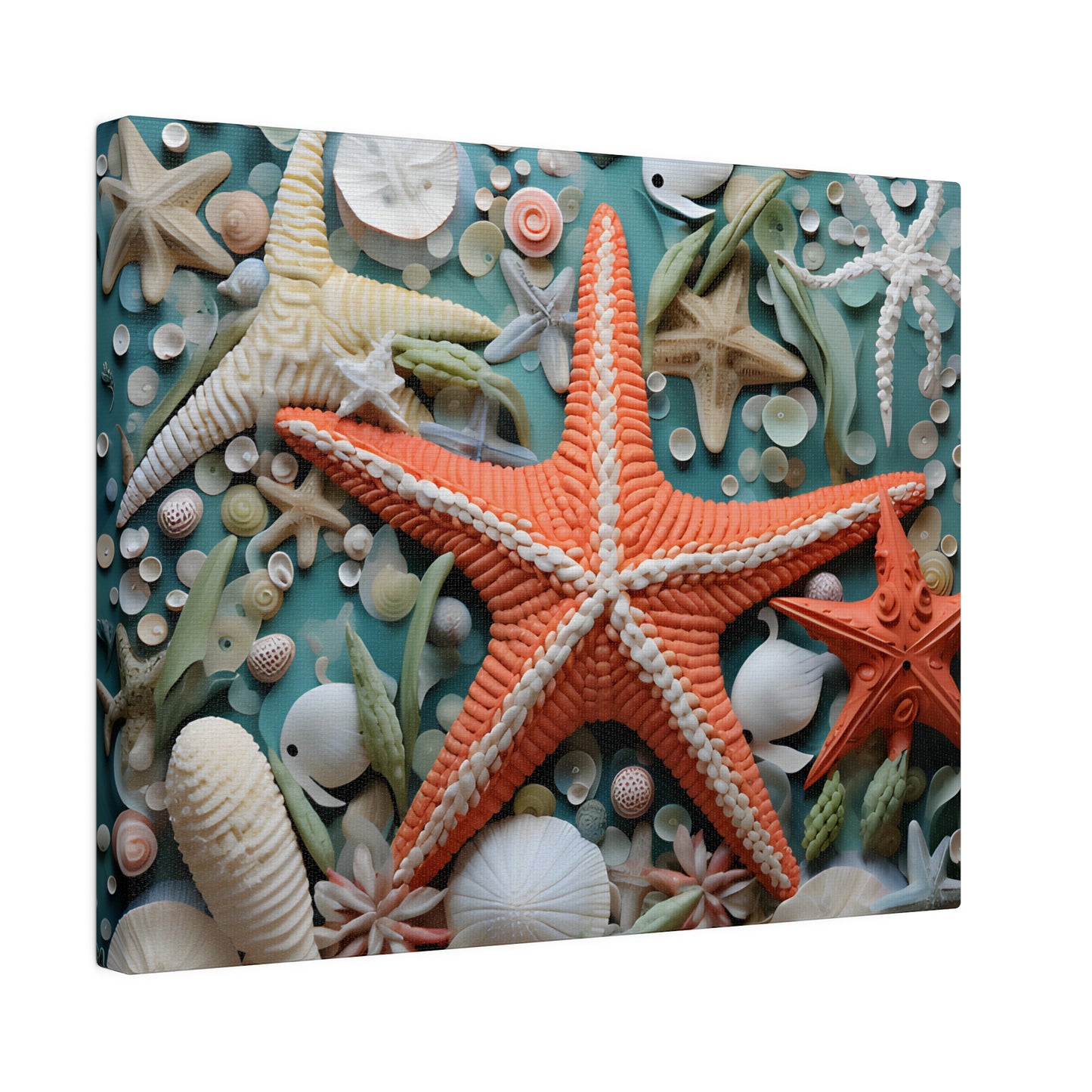 Starfish Matte Canvas, Stretched, 0.75" pn006