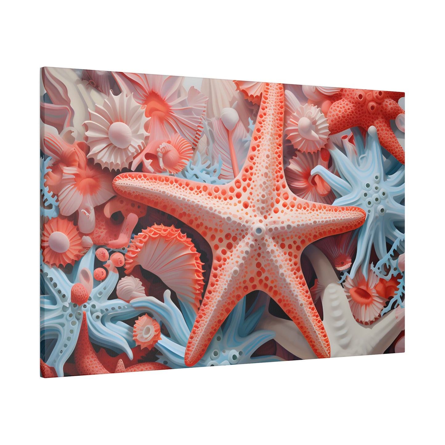 Starfish Matte Canvas, Stretched, 0.75" pn001