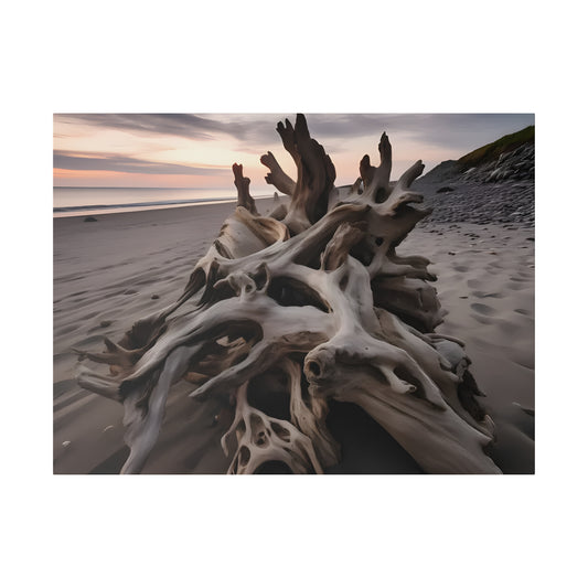 Drift Wood Matte Canvas, Stretched, 0.75" pn013