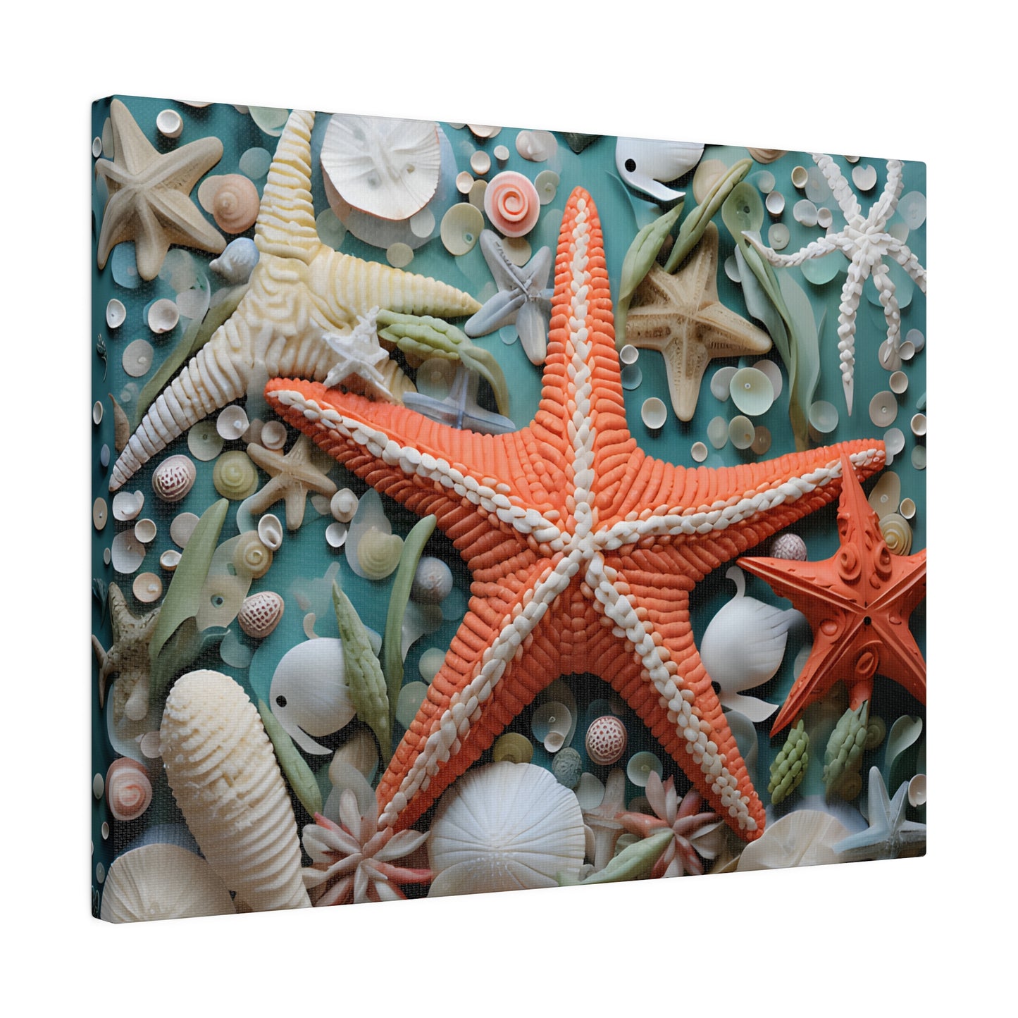 Starfish Matte Canvas, Stretched, 0.75" pn006