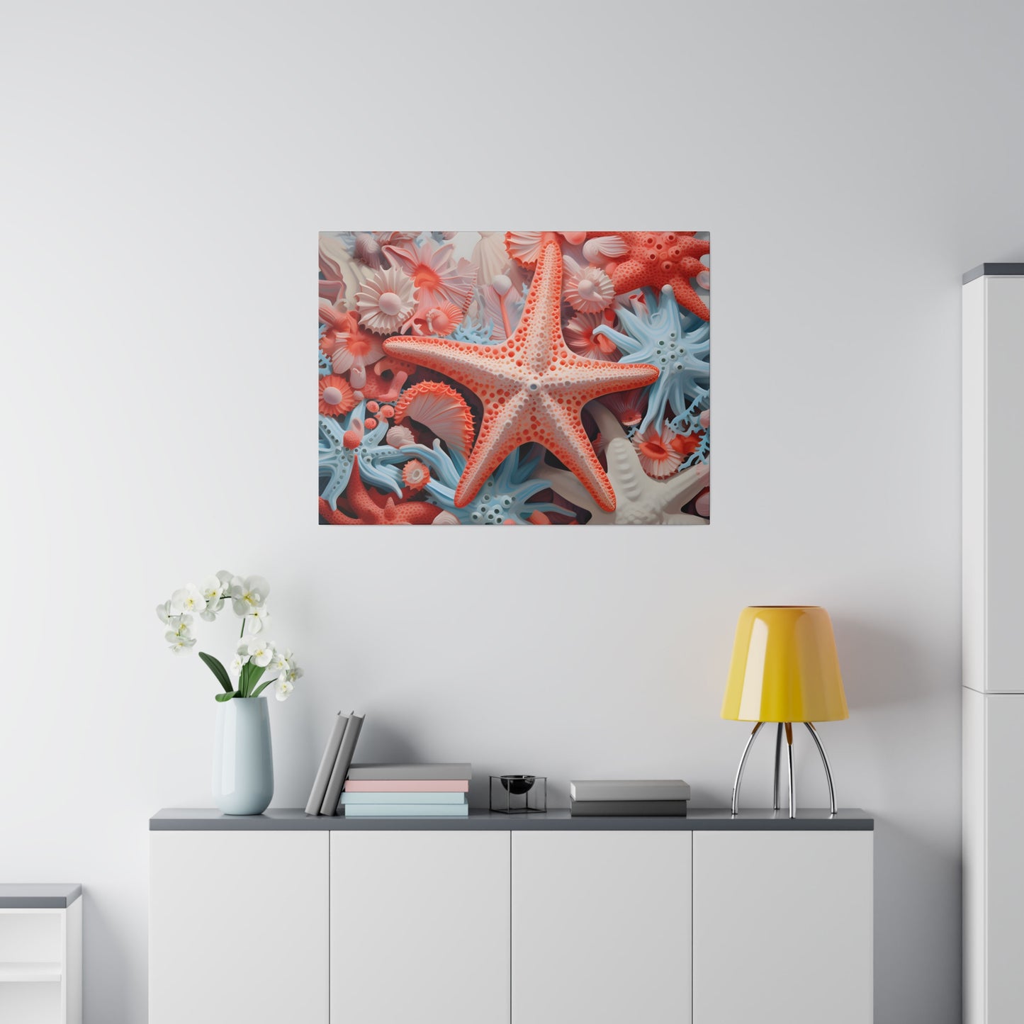 Starfish Matte Canvas, Stretched, 0.75" pn001