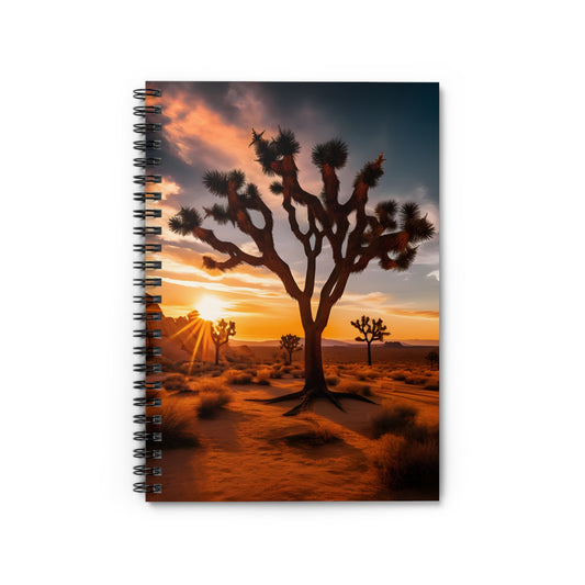 Joshua Tree Spiral Notebook - Ruled Line