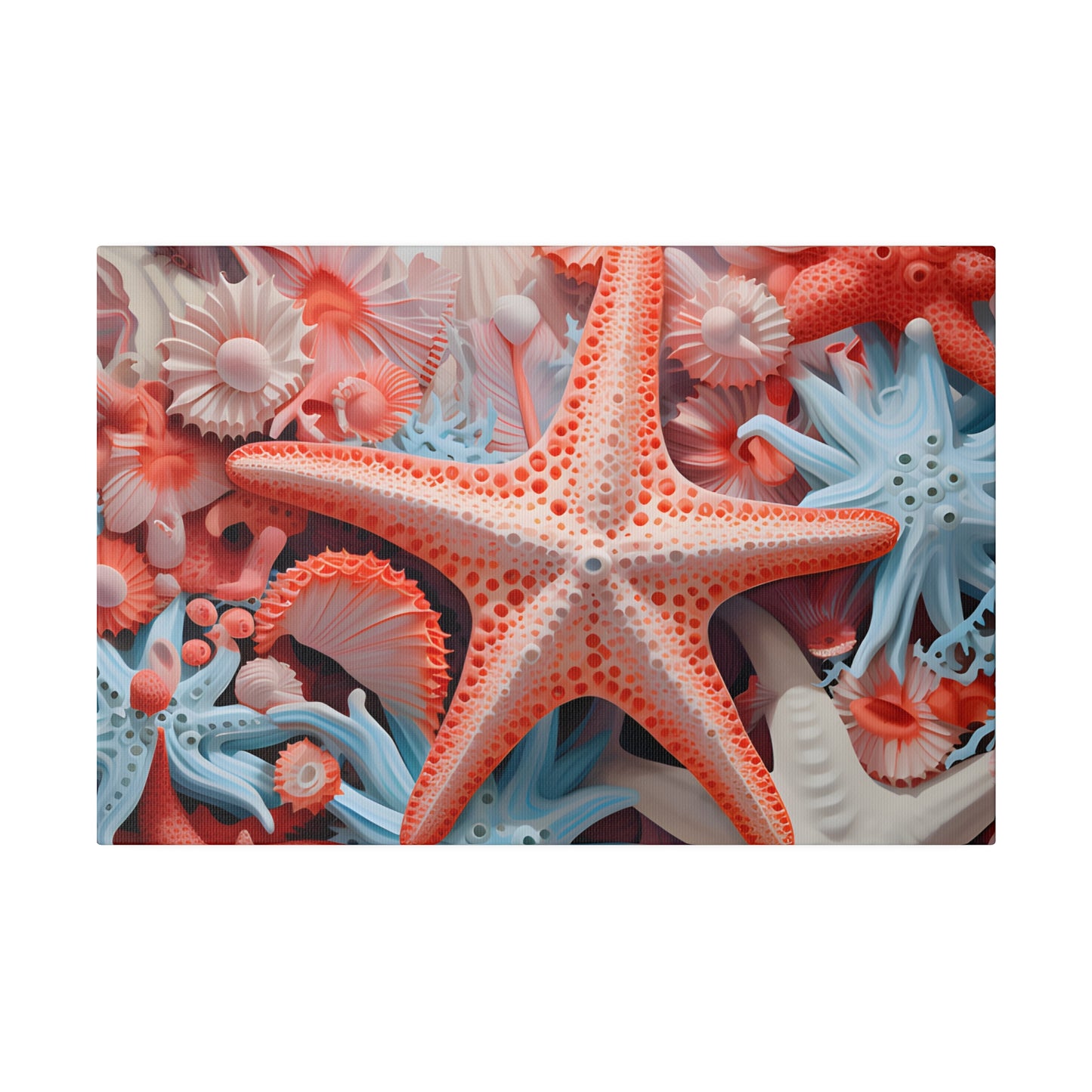 Starfish Matte Canvas, Stretched, 0.75" pn001