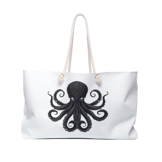 Black Octopuse Weekender Bag