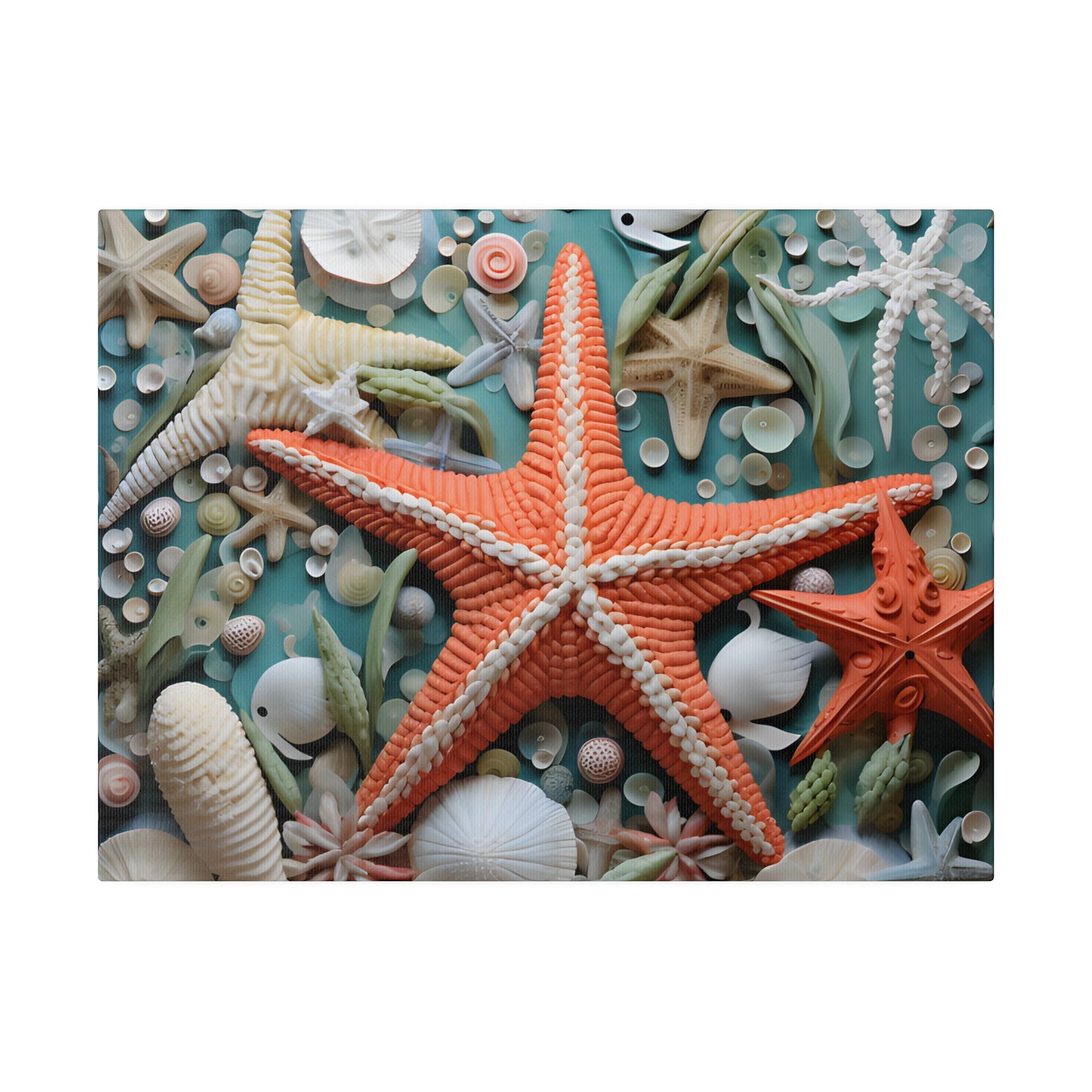 Starfish Matte Canvas, Stretched, 0.75" pn006