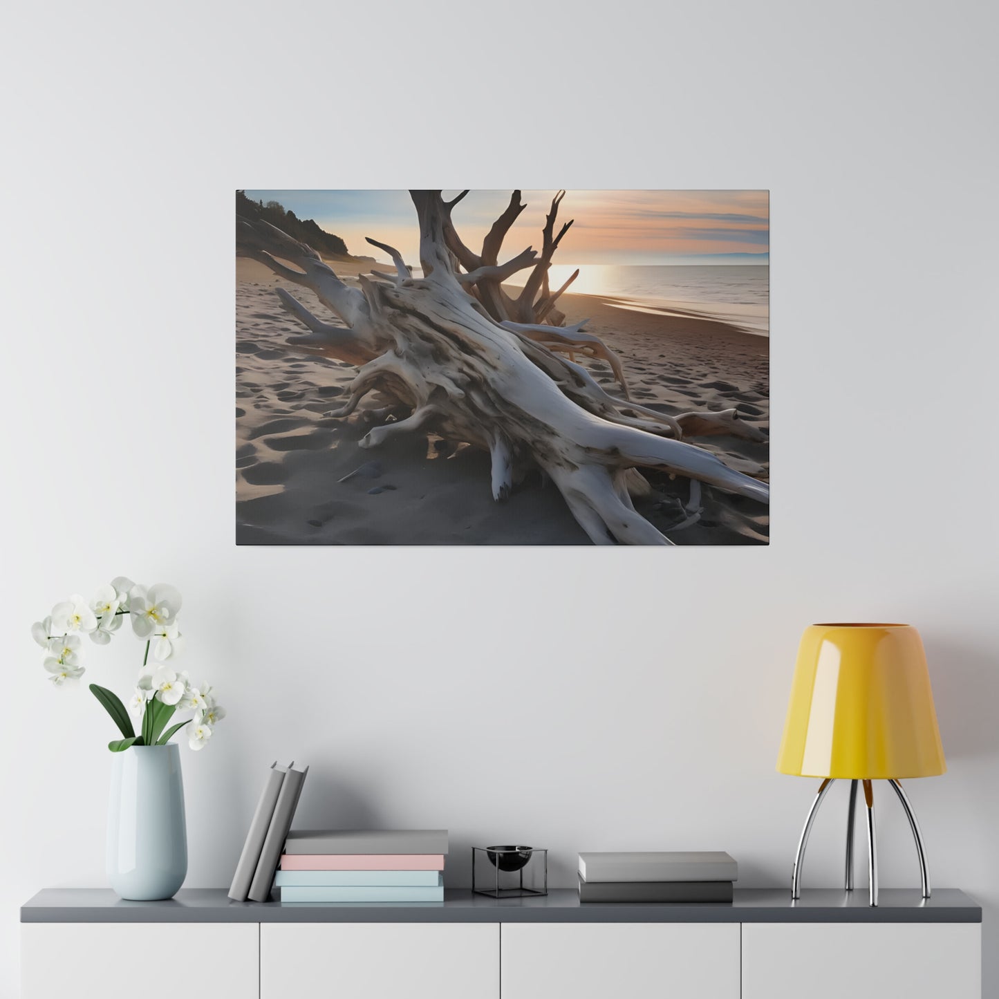 Drift Wood Matte Canvas, Stretched, 0.75" pn012