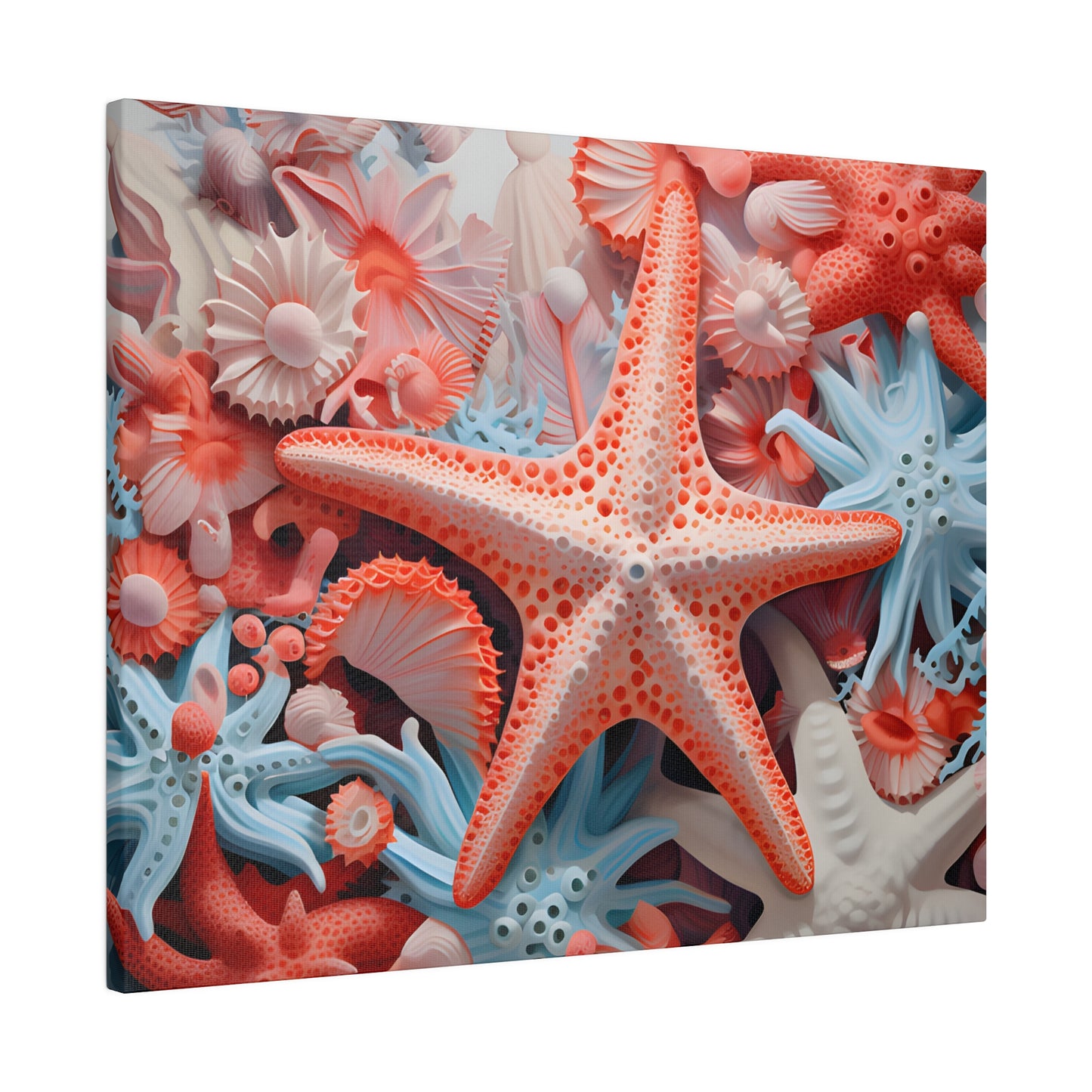 Starfish Matte Canvas, Stretched, 0.75" pn001