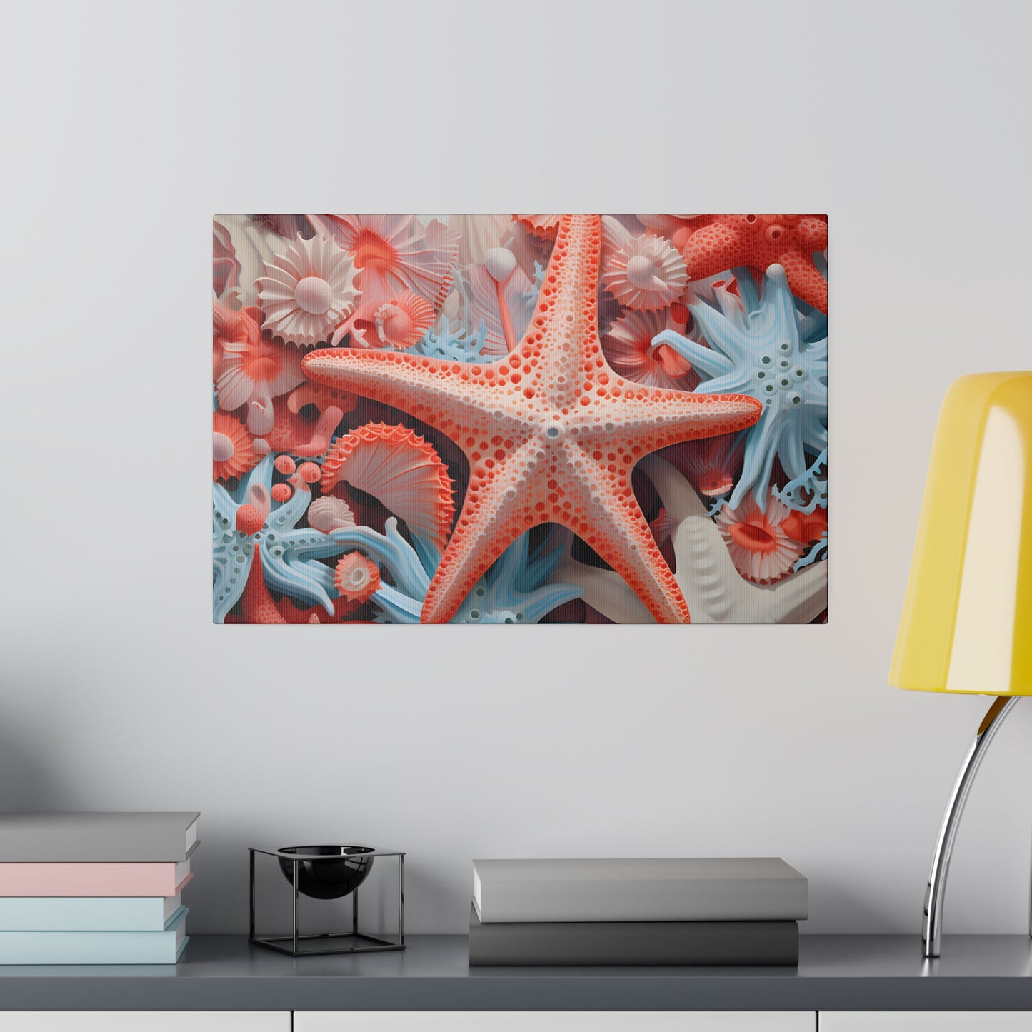 Starfish Matte Canvas, Stretched, 0.75" pn001