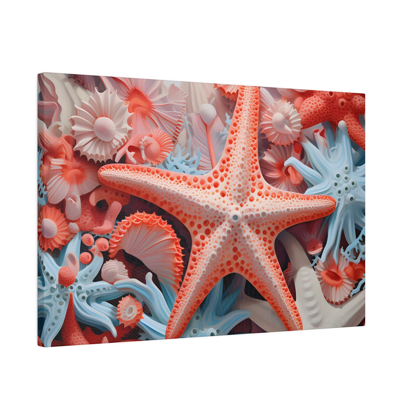 Starfish Matte Canvas, Stretched, 0.75" pn001