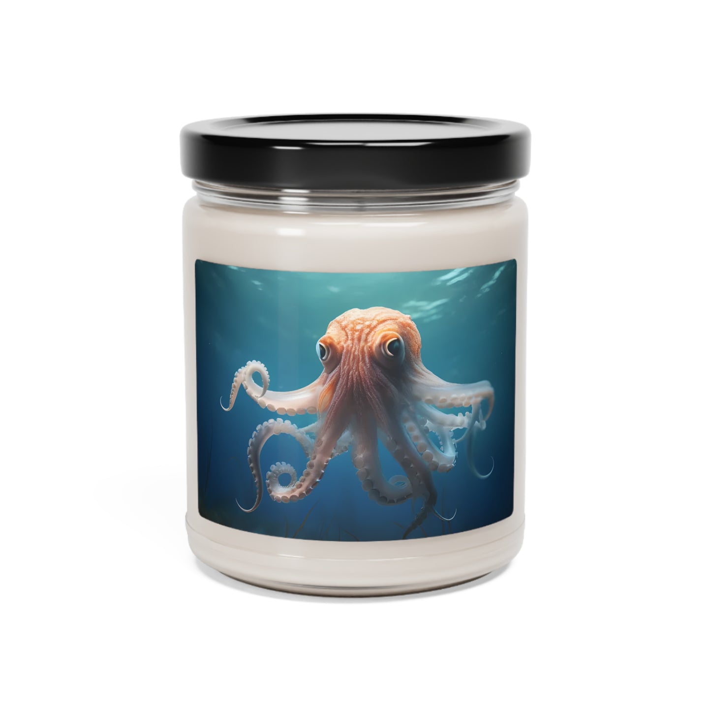 Octopus Scented Soy Candle, 9oz