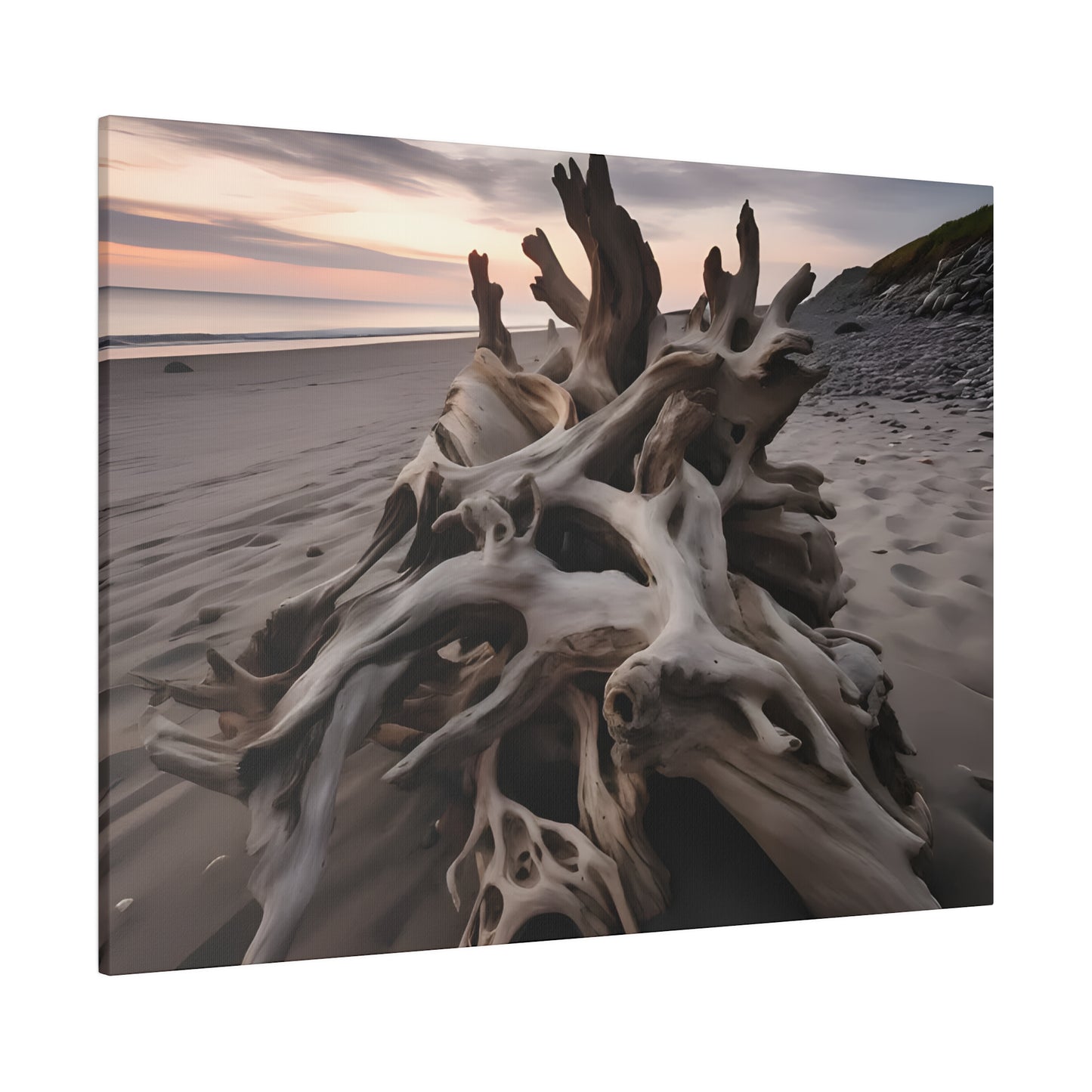 Drift Wood Matte Canvas, Stretched, 0.75" pn013