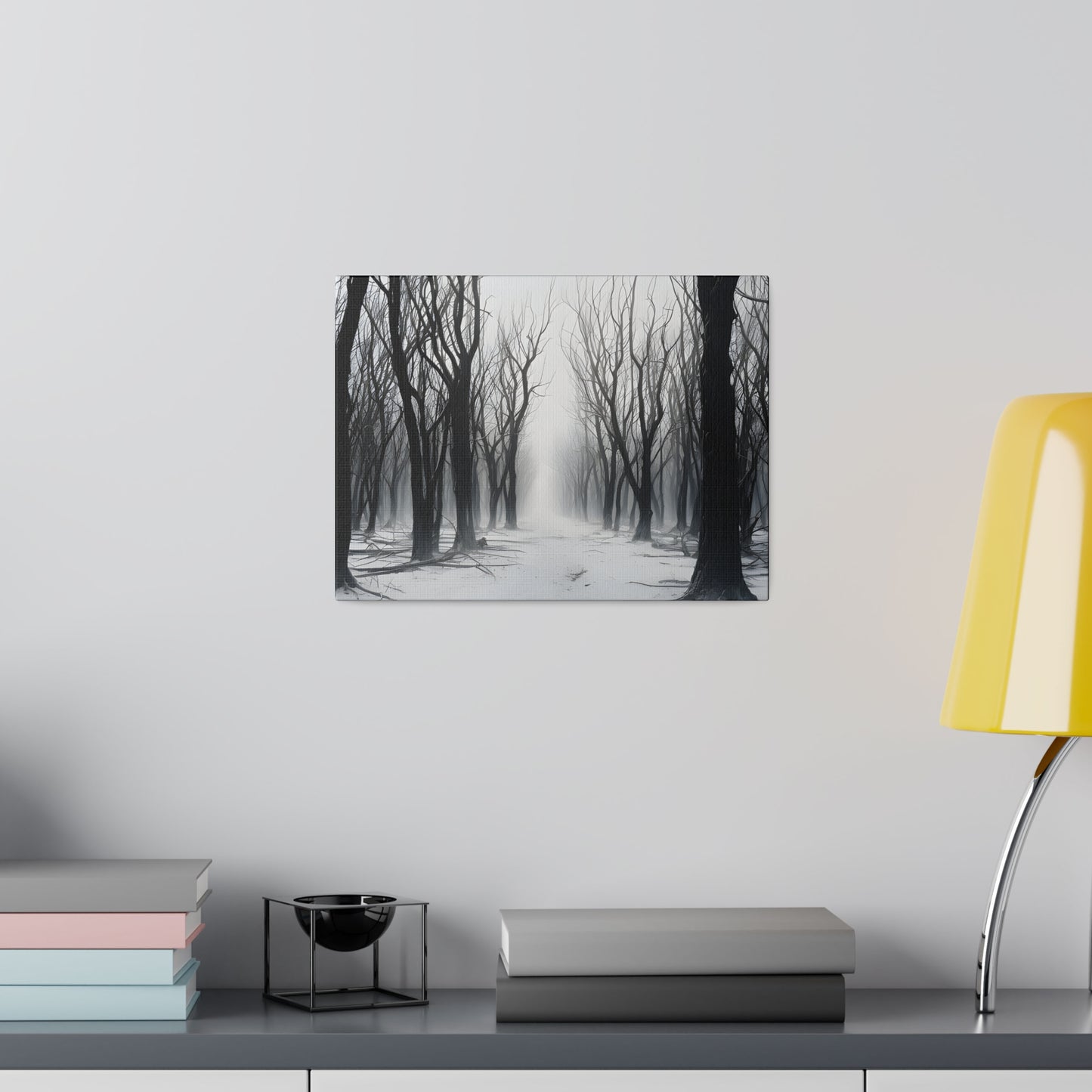 Winter Tree Matte Canvas, Stretched, 0.75"