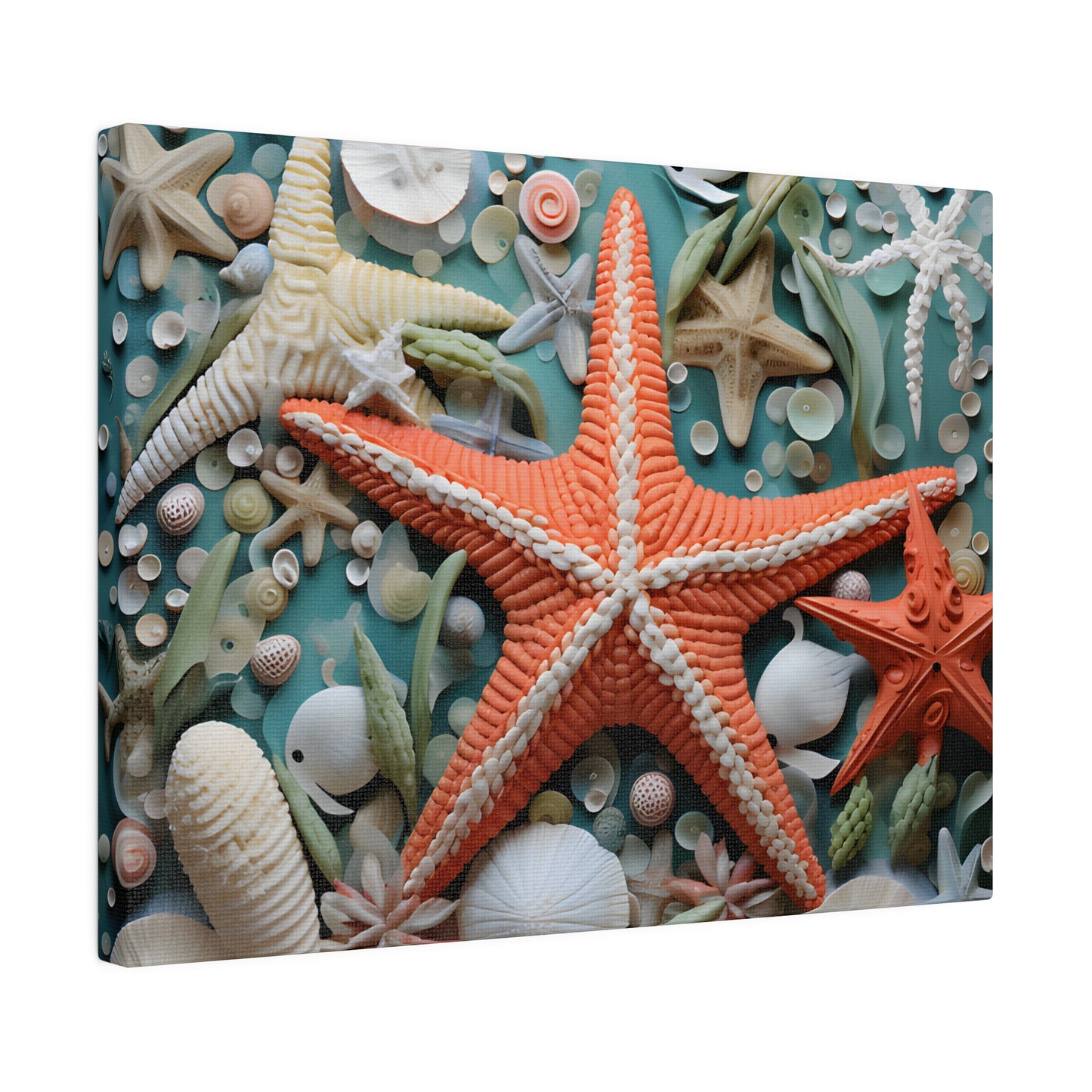 Starfish Matte Canvas, Stretched, 0.75" pn006