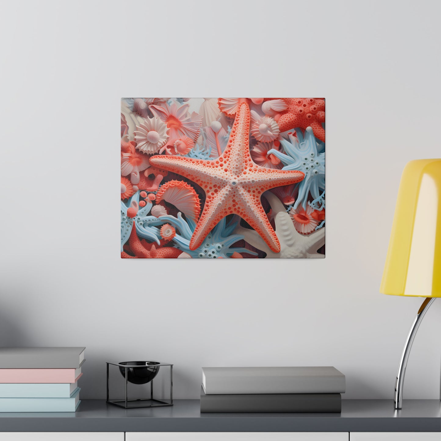 Starfish Matte Canvas, Stretched, 0.75" pn001