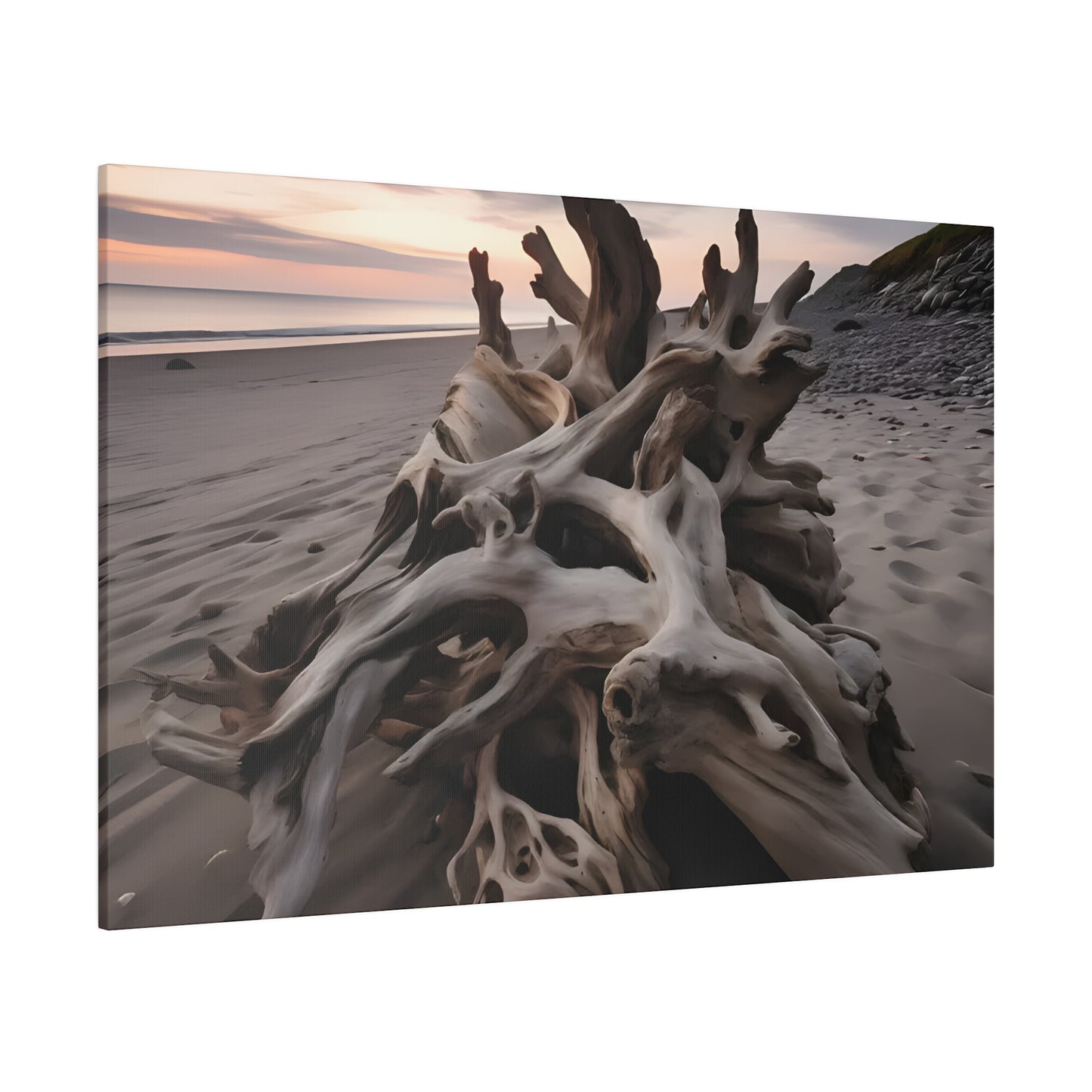 Drift Wood Matte Canvas, Stretched, 0.75" pn013