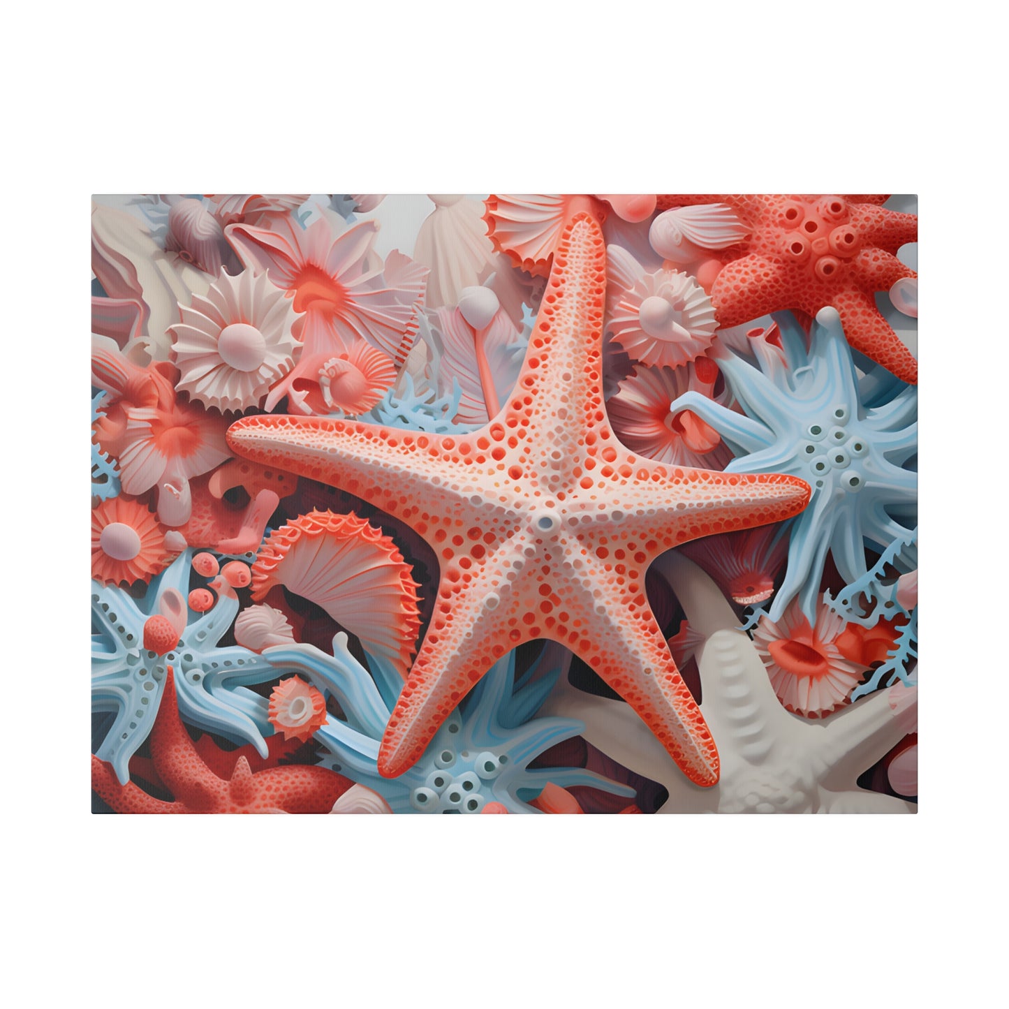 Starfish Matte Canvas, Stretched, 0.75" pn001