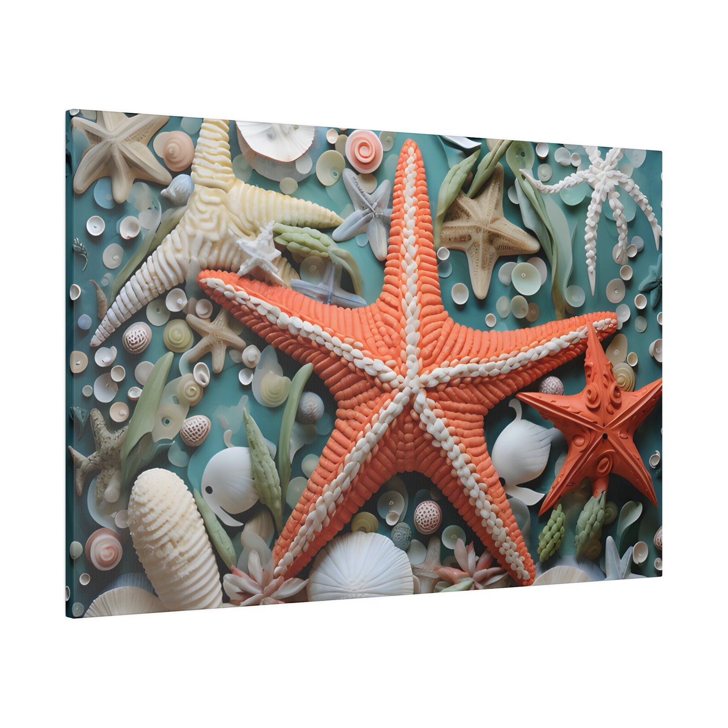 Starfish Matte Canvas, Stretched, 0.75" pn006