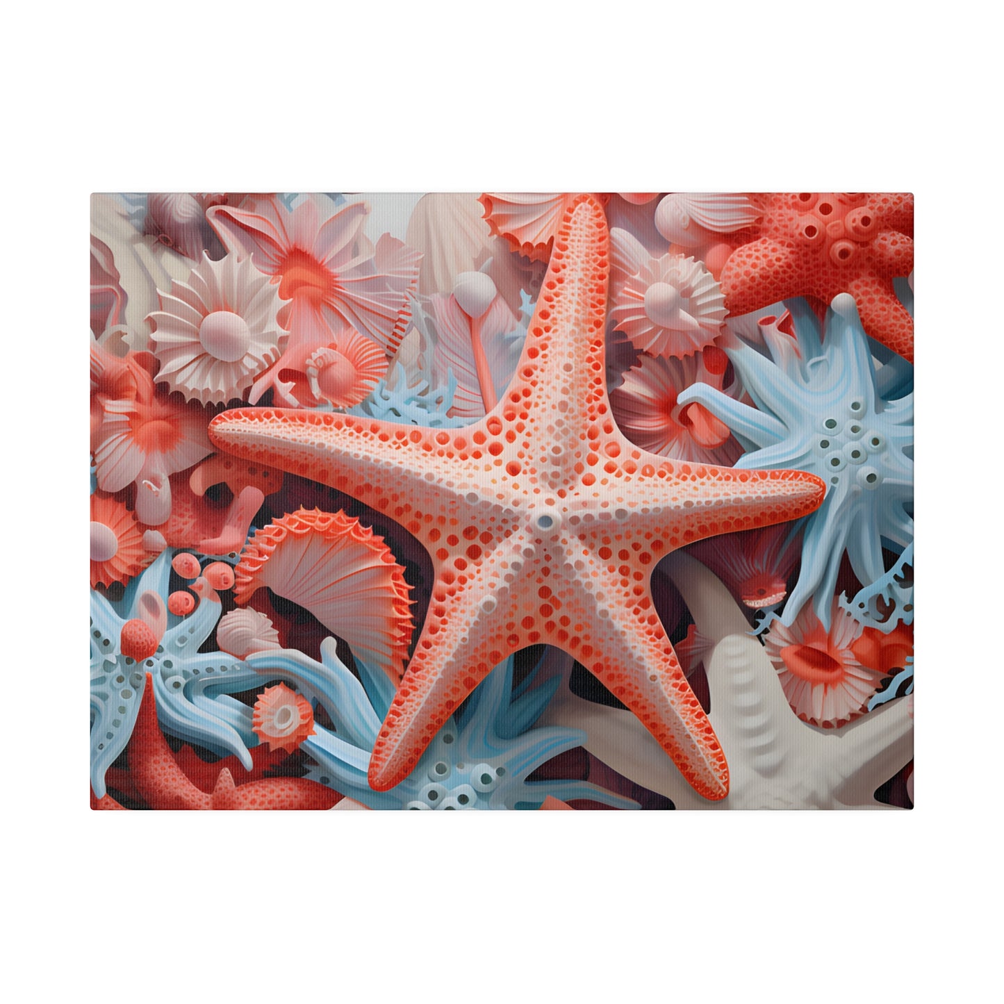 Starfish Matte Canvas, Stretched, 0.75" pn001