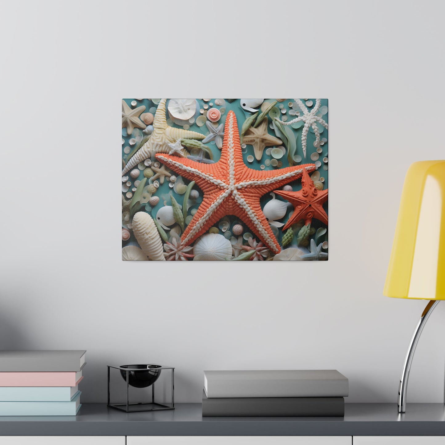 Starfish Matte Canvas, Stretched, 0.75" pn006