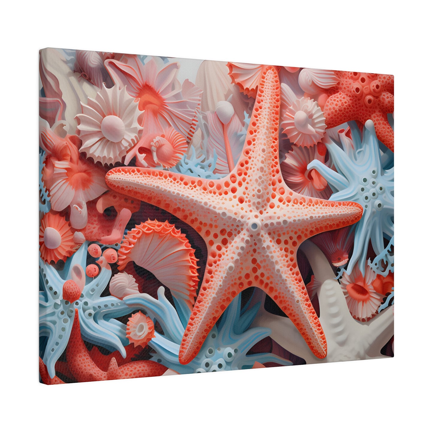 Starfish Matte Canvas, Stretched, 0.75" pn001