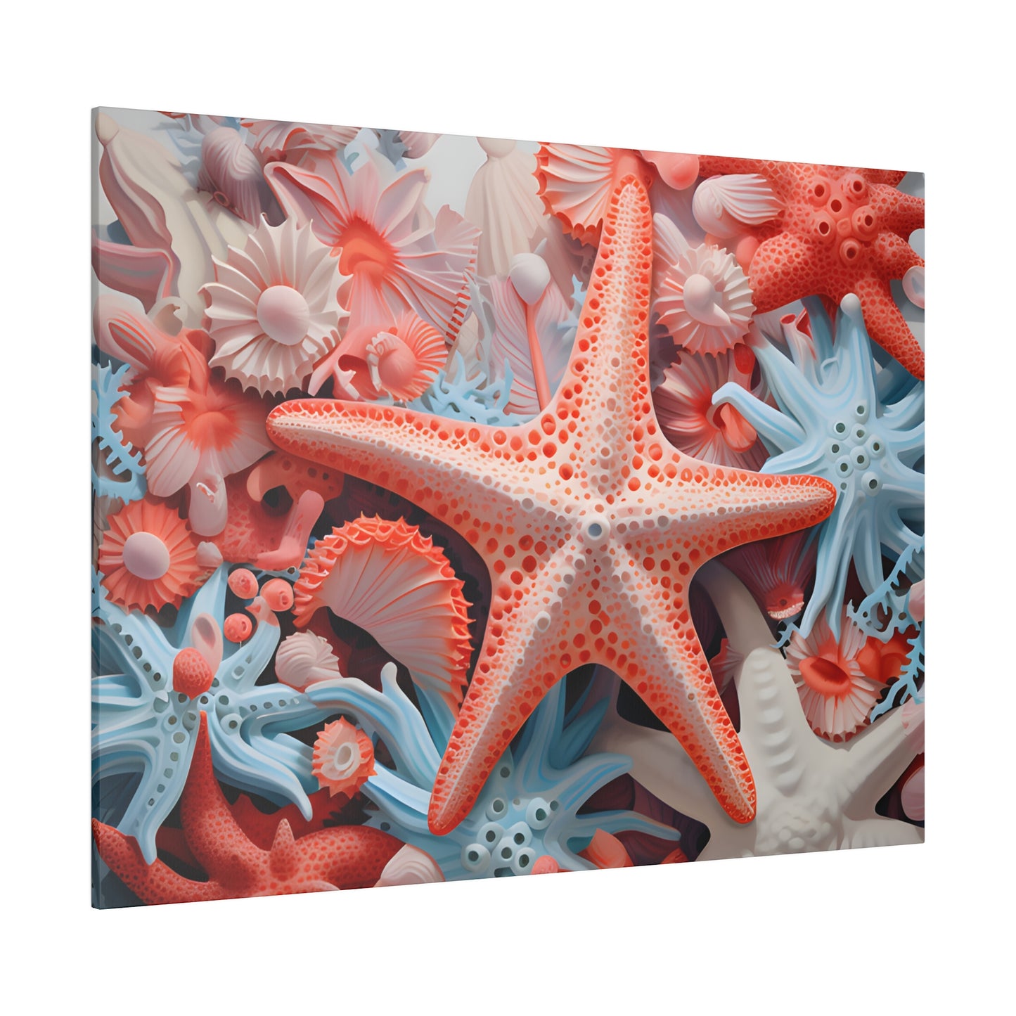 Starfish Matte Canvas, Stretched, 0.75" pn001