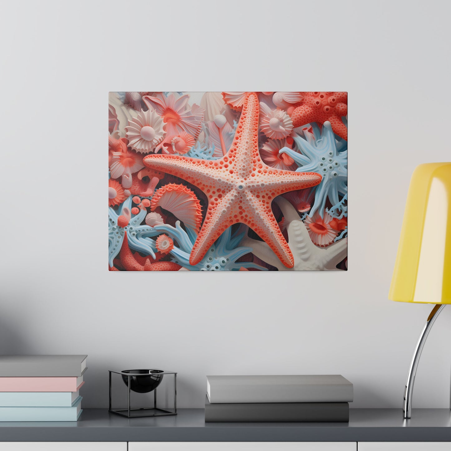 Starfish Matte Canvas, Stretched, 0.75" pn001