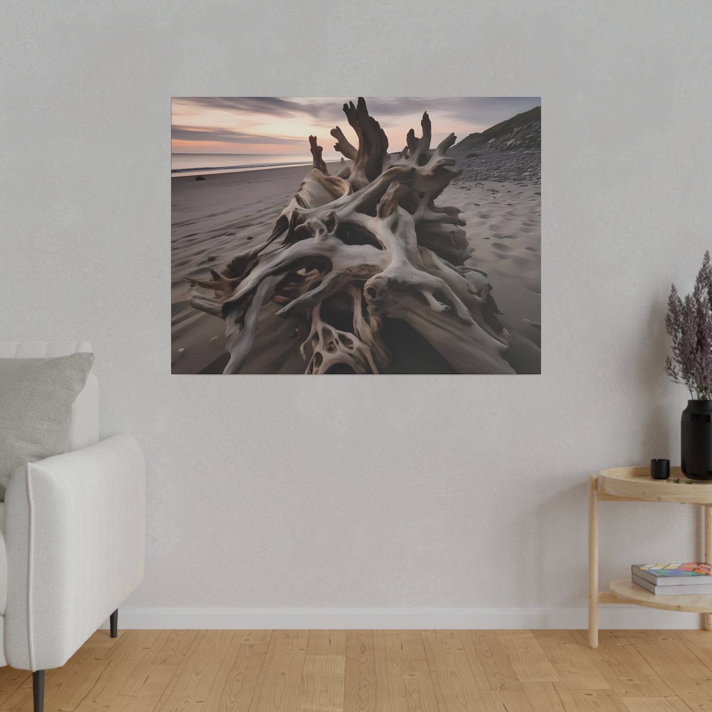 Drift Wood Matte Canvas, Stretched, 0.75" pn013