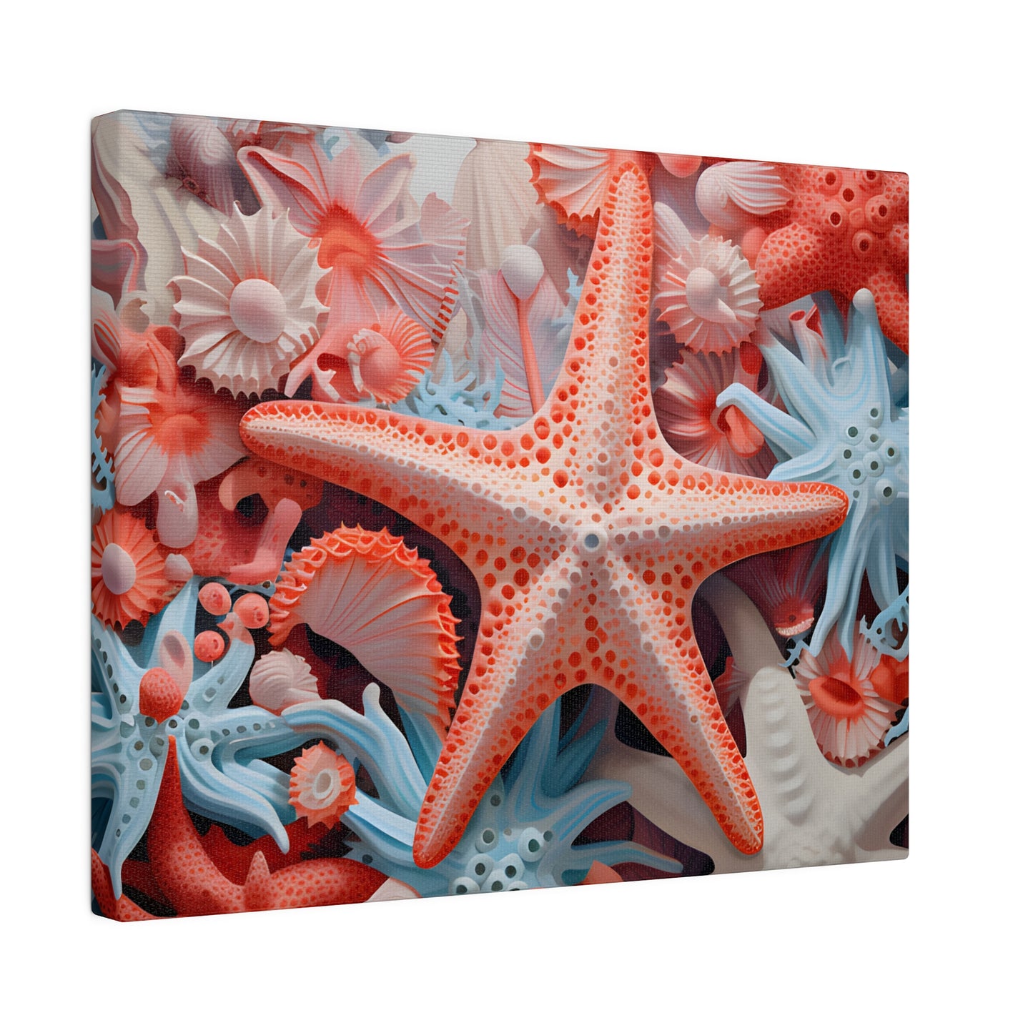 Starfish Matte Canvas, Stretched, 0.75" pn001