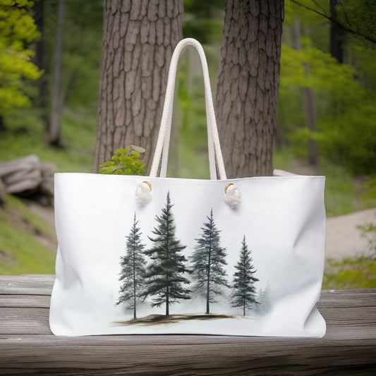 Pine Tree Weekender Bag